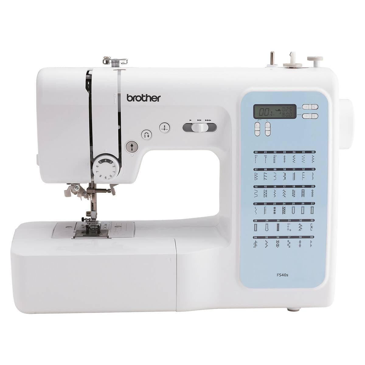 TEST DE LA MACHINE À COUDRE BROTHER FS40S