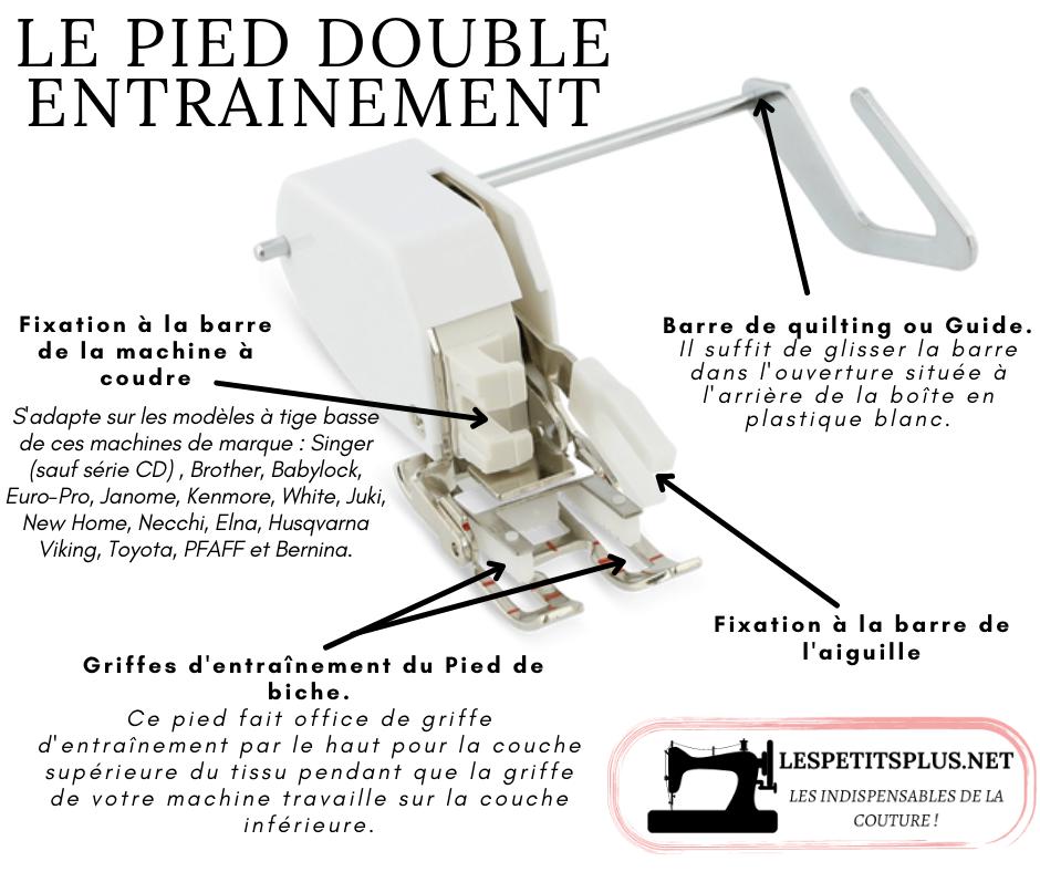Pied Presseur Double Entrainement