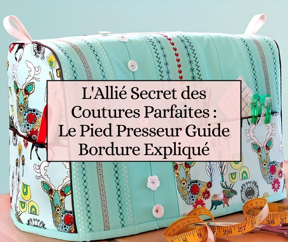 L'Allié Secret des Coutures Parfaites : Le Pied Presseur Guide Bordure Expliqué