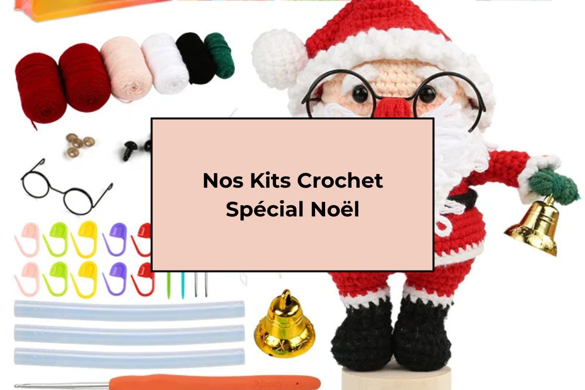 Blog : nos kits crochet spécial noël