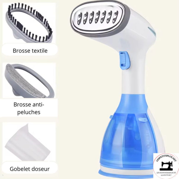 Défroisseur Vapeur Portable Bleu 1