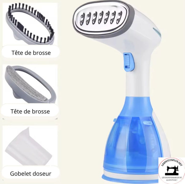 Défroisseur Vapeur Portable bleu