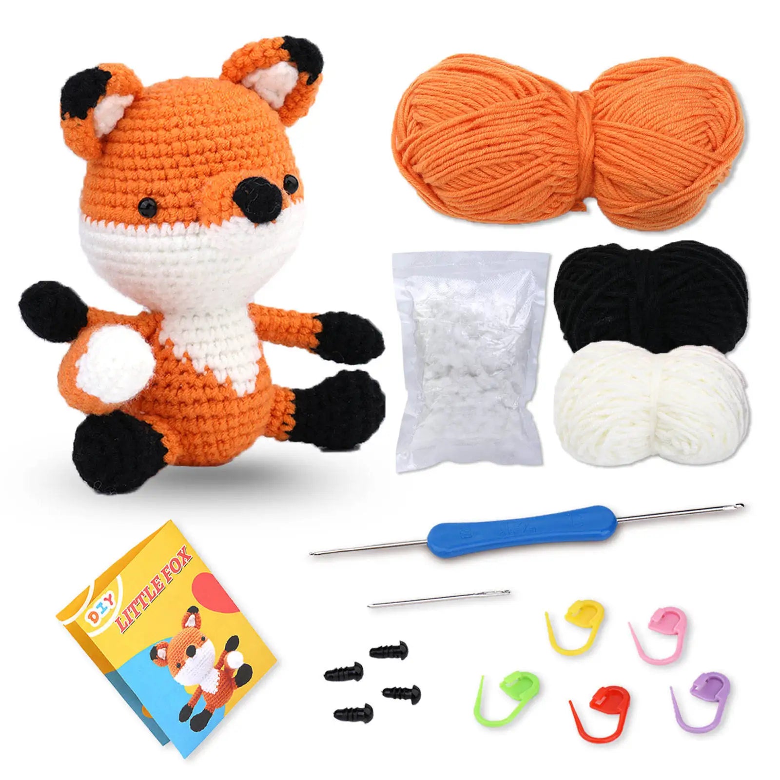 Kit Crochet Animaux Adorables