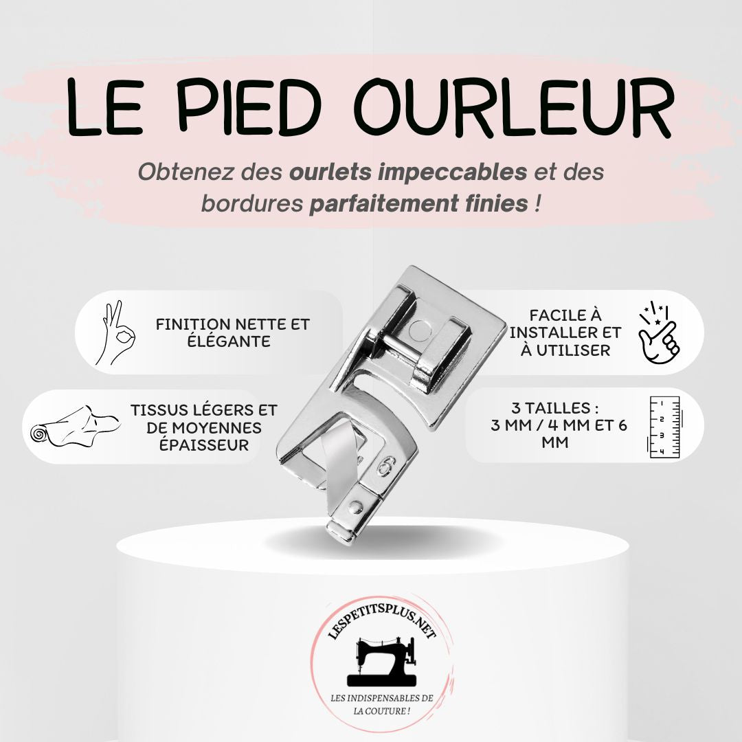 Pieds Ourleurs Plats