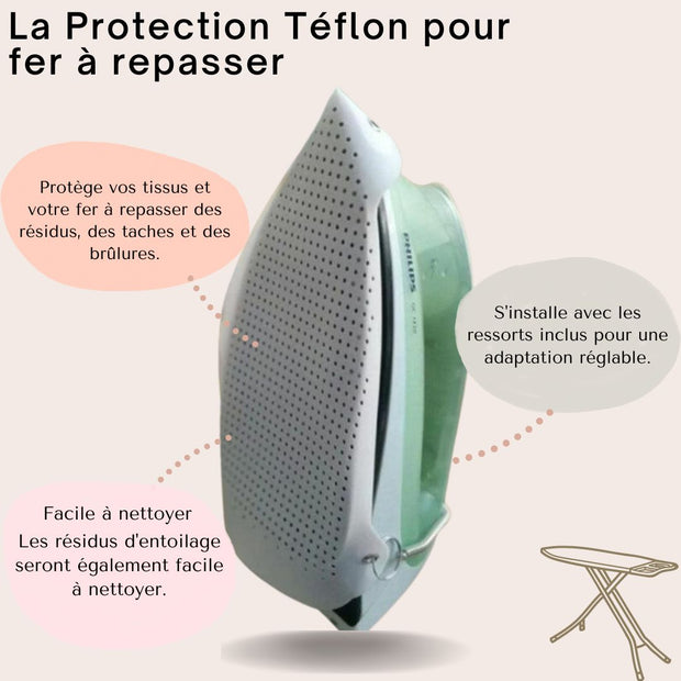 Protection Téflon pour Fer à Repasser