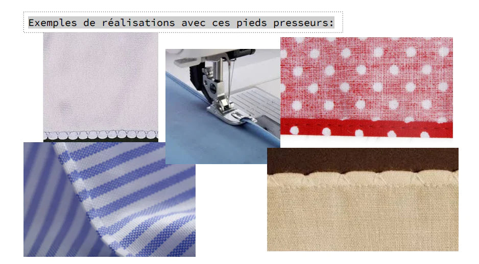 Pieds Ourleurs Plats