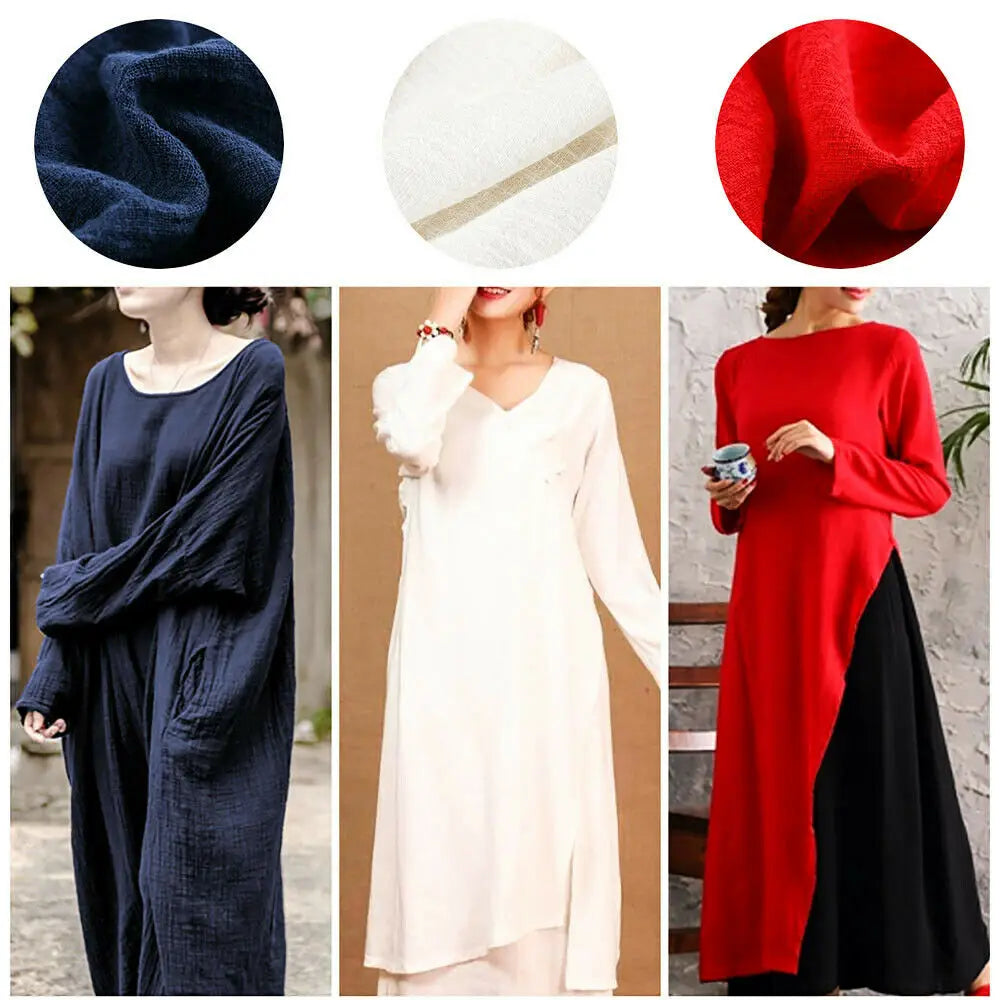 exemples de creations avec du tissu en lin