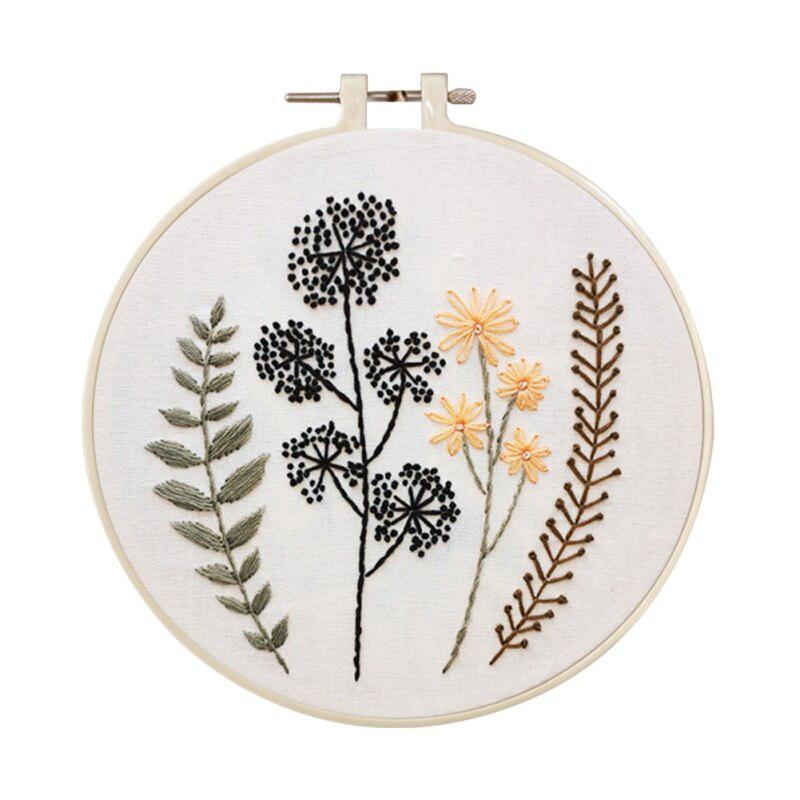 Kits de Broderie Noël Floral