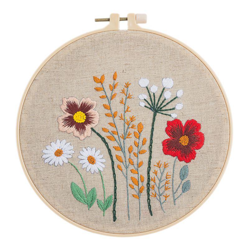 Kits de Broderie Noël Floral